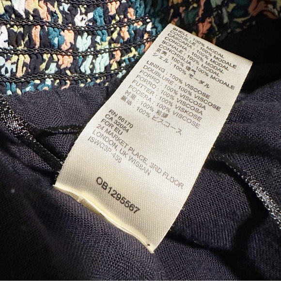 Free People Pretty Daze Skirt Floral Tiered Flirty Feminine - Picture 4 of 5